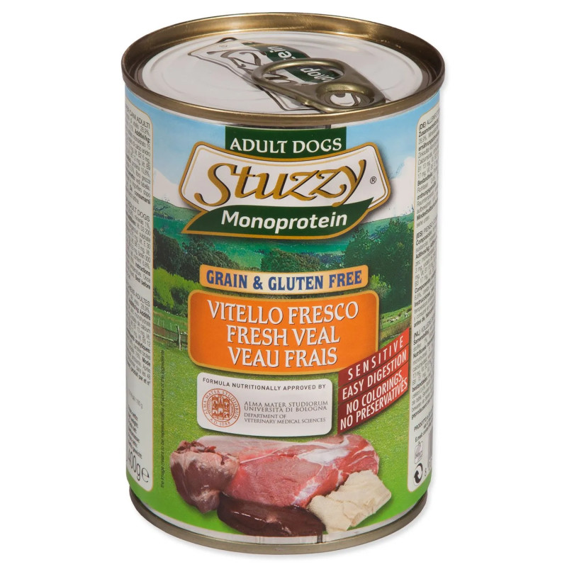 Konzerva STUZZY Monopretein telečje 400g