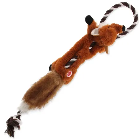Igrača Dog Fantasy Skinneeez lisica s vrvjo 57,5 cm