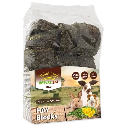 Seno Nature Land Hay bloki z regratom 600g