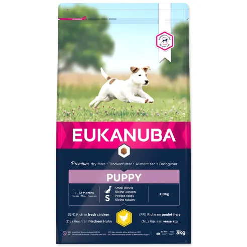 Hrana EUKANUBA Puppy Small 3 kg