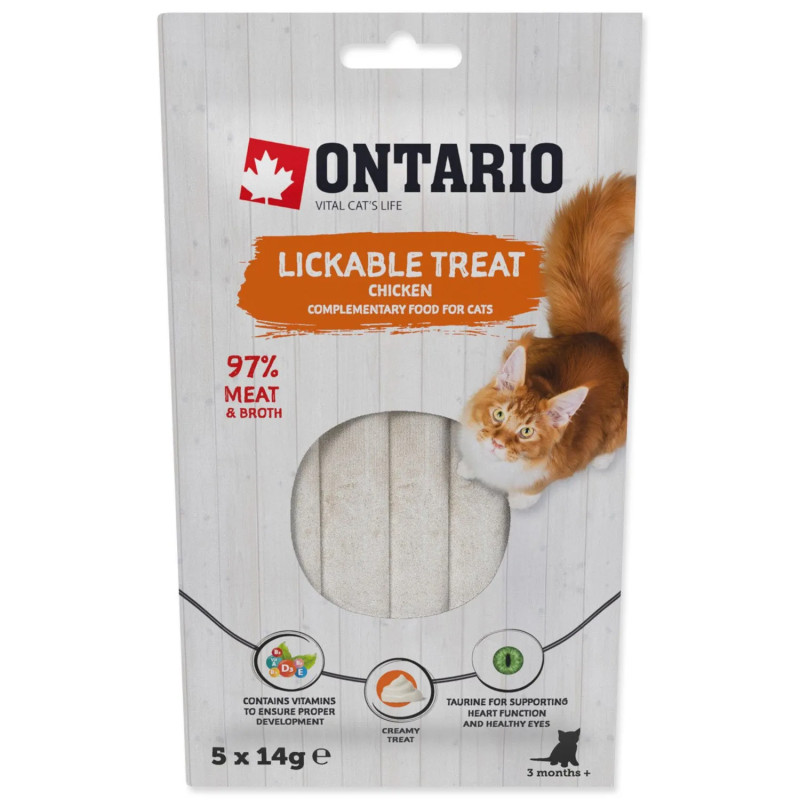 Poslastica Ontario lizalna piščančja 5x14g