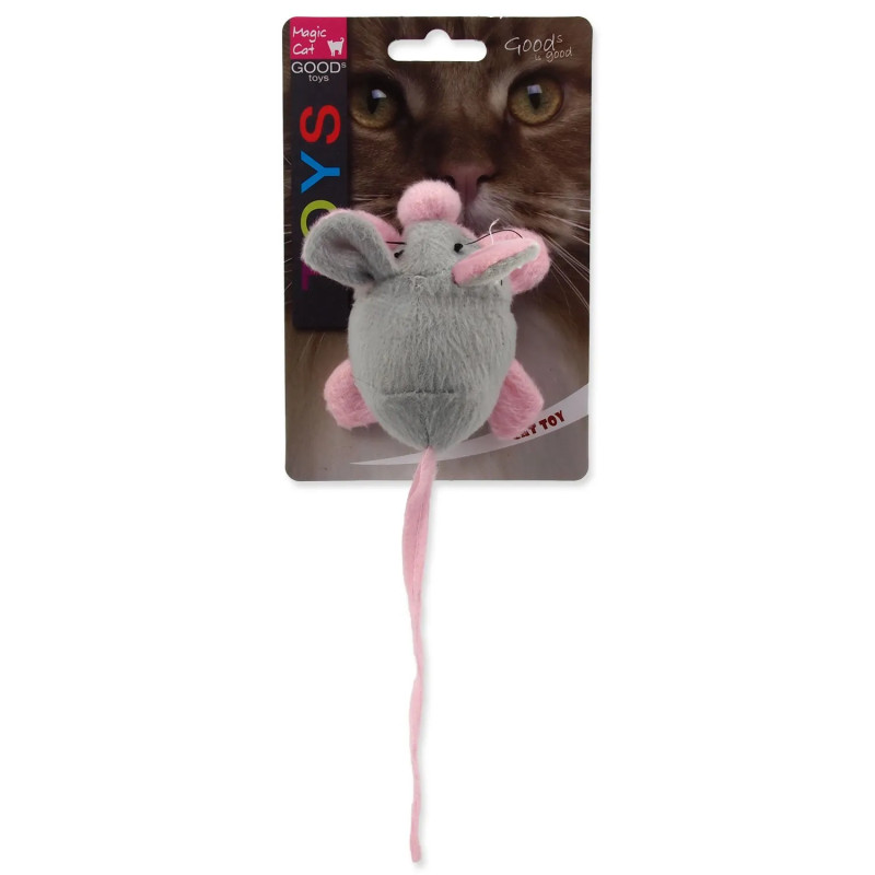Igrača Magic Cat miška, šumeča, z mačjo meto, mix 22,5 cm