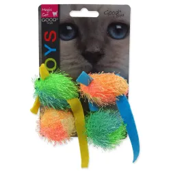 Igrača Magic Cat miška in kroglica s catnipom 5 cm 4 kosi