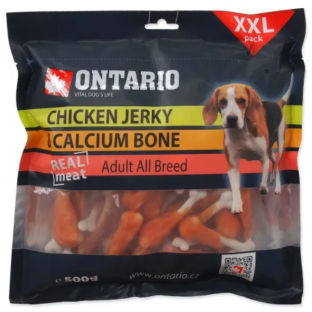 Poslastica Ontario, piščančje obložena kalcijeva kost, 500 g