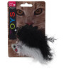 Igrača Magic Cat z vzorcem, šumeča z mešanico catnipa, 11 cm, 2 kosa