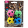 Igrača Magic Cat penasta nogometna žogica 3,75 cm, 4 kosi