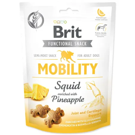 Prigrizek Brit Care Dog Functional Snack Mobility kalamari 150 g