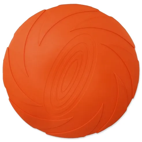 Igrača Dog Fantasy plavajoči disk oranžen 15 cm
