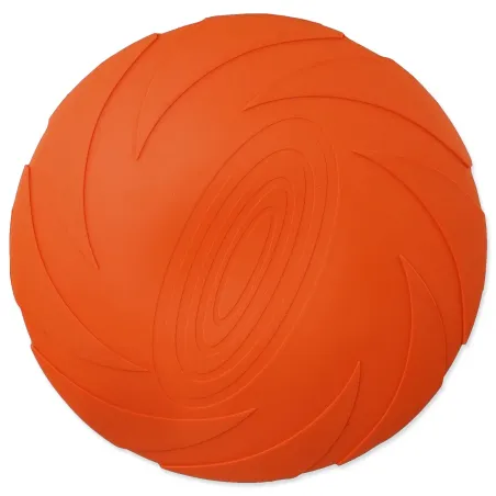 Igrača Dog Fantasy plavajoči disk oranžen 15 cm