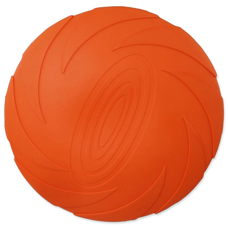 Igrača Dog Fantasy lebdeči disk oranžen 22 cm