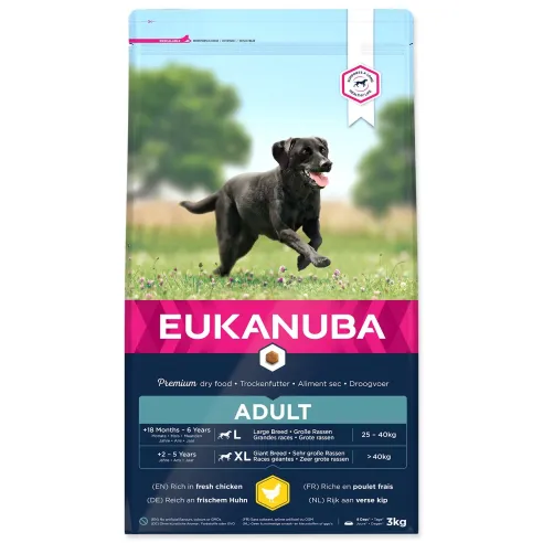 Hrana EUKANUBA Adult Large & Giant 3kg