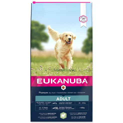 Hrana EUKANUBA Adult Large & Giant Jagnje 12kg