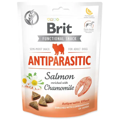 Prigrizek Brit Care Dog Functional Snack antiparazitski losos 150g