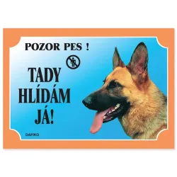 Tablica Dafiko nemški ovčar profil