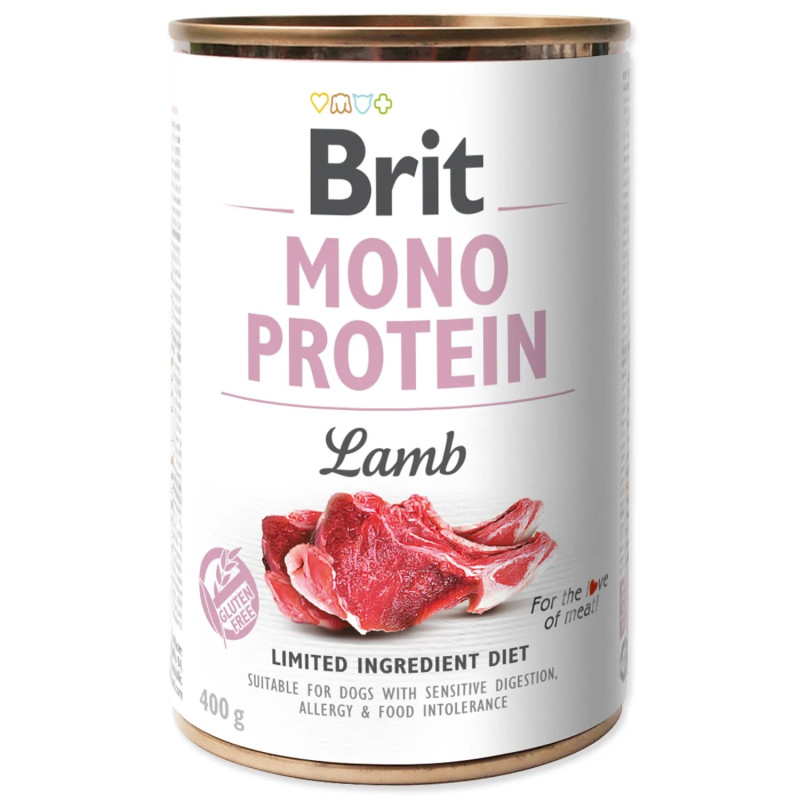 Konzerva Brit Mono Protein jagnje 400 g
