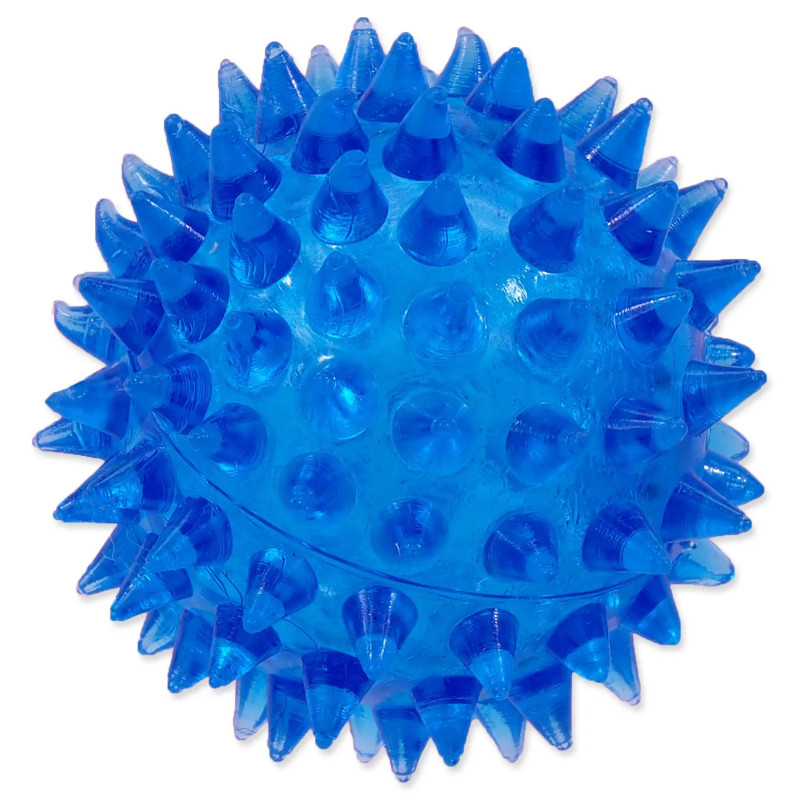 Igrača Dog Fantasy modra žoga 5 cm