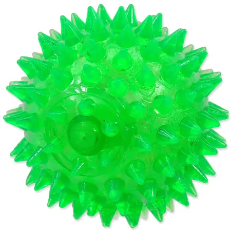Igrača Dog Fantasy piskajoča zelena žoga 6 cm