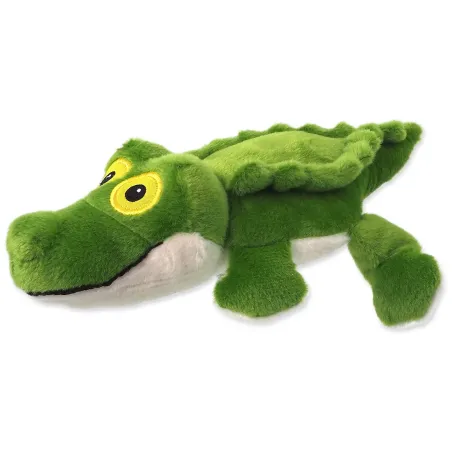 Igrača Dog Fantasy Silent Squeak krokodil zelen 30 cm
