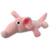 Igrača Dog Fantasy Silent Squeak slon rožnat 26cm