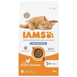 Hrana IAMS Cat Adult/Senior Weight Control/Sterilized Piščanec 2kg
