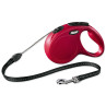 Povodec Flexi Classic New vrvica M rdeč 5m