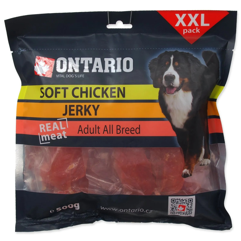 Poslastica Ontario piščanec, mehki trakovi 500g