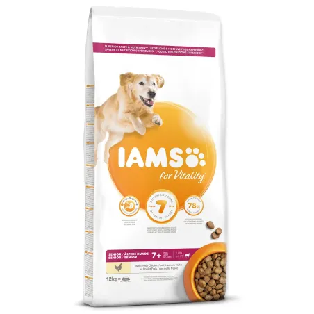 Hrana IAMS Dog Senior Large Piščanec 12kg