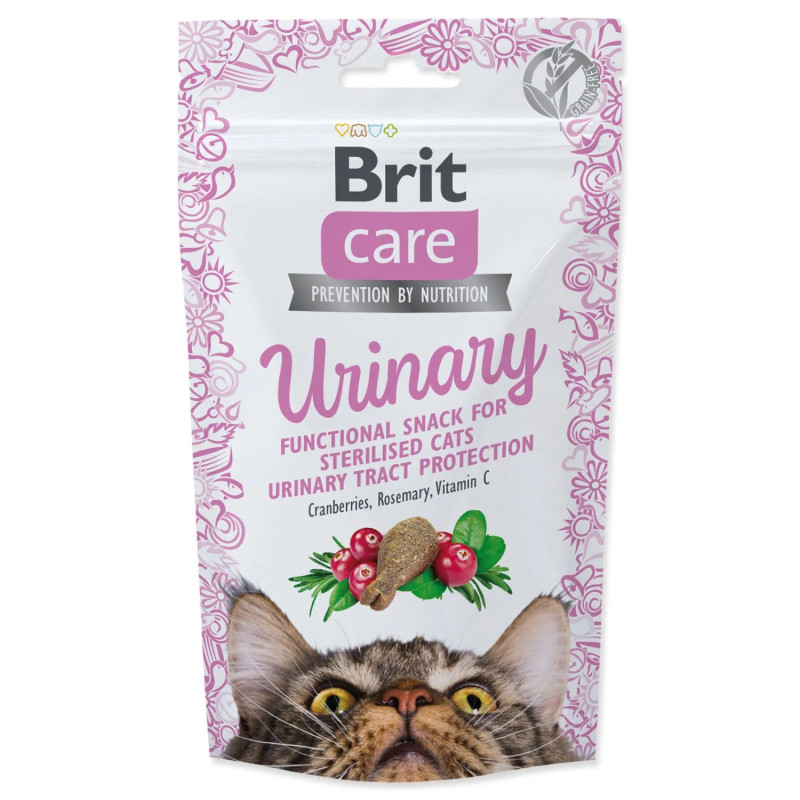 Poslastica Brit Care Cat Snack Urinary 50g
