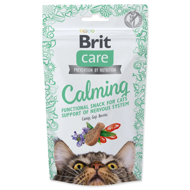 Pomirjevalni prigrizek Brit Care Cat Snack 50g