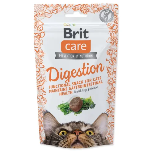 Prigrizek Brit Care Cat Snack Digestion 50g