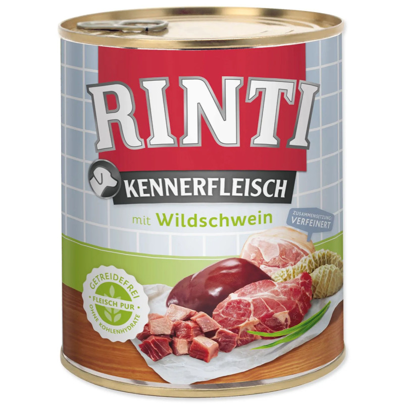 Rinti Kennerfleisch divji prašič 800 g