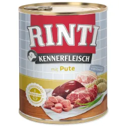 Konzerva Rinti Kennerfleisch Adult puran 800g