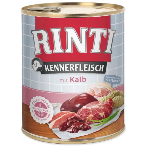 Konzerva Rinti Kennerfleisch Adult telečje 800 g