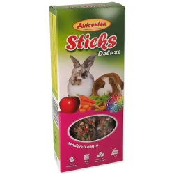 Palčka Avicentra Deluxe za male glodavce, z vitamini in medom 2 kosa