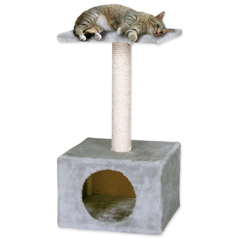 Počivališče Magic Cat Hedvika sivo 31x31x57cm