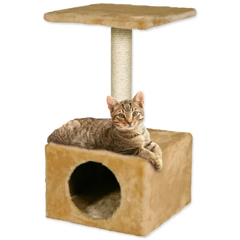 Ležalnik Magic Cat Hedvika bež 31x31x57cm