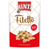 Vrečka Rinti Filetto za odrasle piščanec in govedina v želeju 100 g