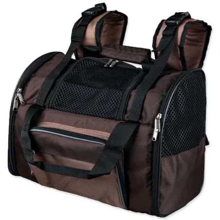 Prenosna torba Trixie temno rjava in črna 41x30x21cm