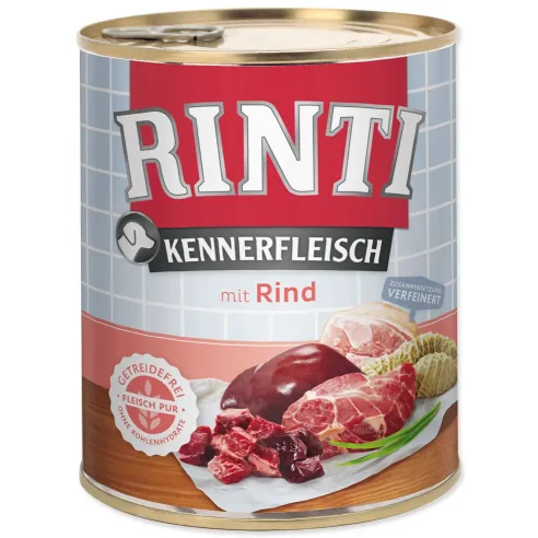 Konzerva Rinti Kennerfleisch Adult goveje 800 g