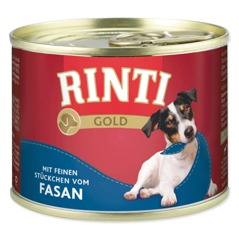 Konzerva Rinti Gold Adult fazan 185g