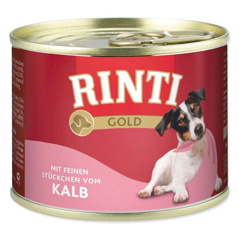 Konzerva Rinti Gold Adult teletina 185 g
