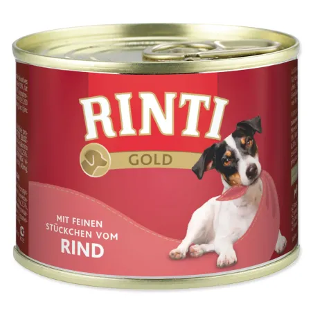 Konzerva Rinti Gold Adult goveje 185 g
