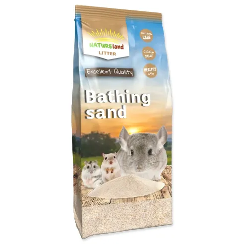 Kopalni pesek Nature Land za činčile 1 kg