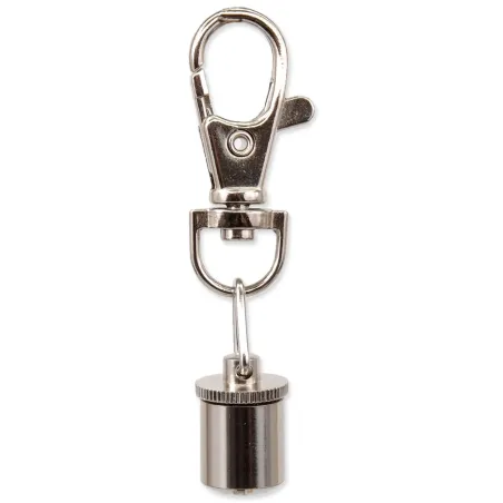Obesek Dog Fantasy svetleč kovinski 1 cm
