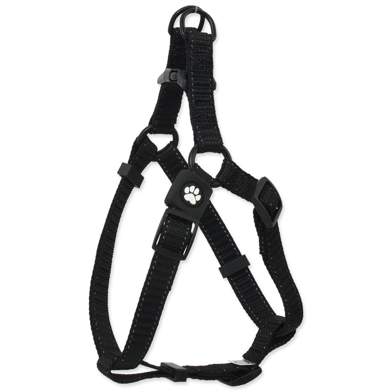 Pasji oprsnik Active Dog Premium L črn 2,5x65-99cm
