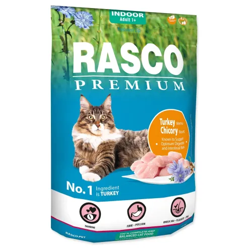 Hrana Rasco Premium Indoor puran z korenom cikorije 0,4kg