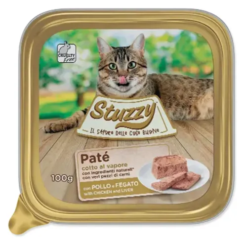 Posodica MISTER STUZZY piščanec in jetra 100 g