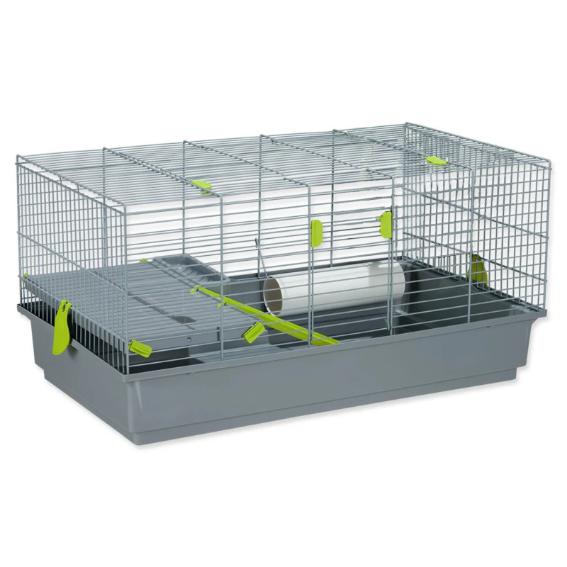 Kletka Small Animals Hynek za feretke siva 90x50,5x46cm