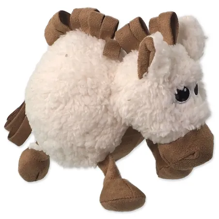 Igrača Dog Fantasy Snuggle, mešanica živali s piskajočo žogico 15 cm