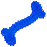 Igrača Dog Fantasy gumijasta kost modra 11 cm